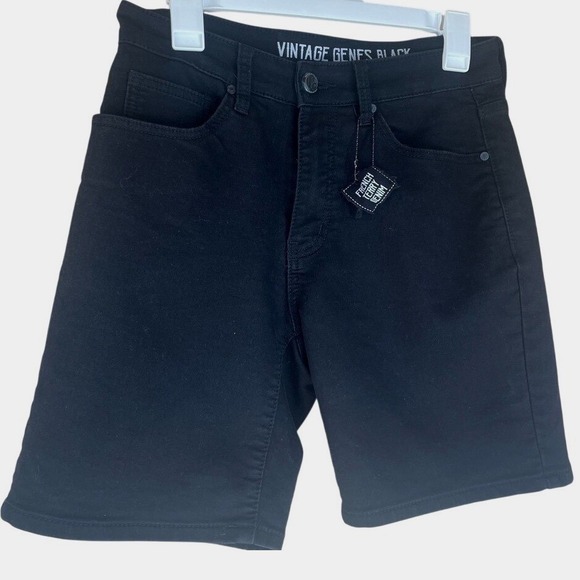 Vintage Genes Black Other - Vintage Genes Men's Denim Casual Shorts Summer Spring Size 28